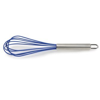 Danesco 662107BL Blue Silicone Whisk