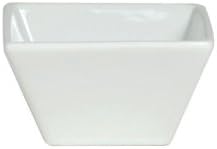 Steelite 6900E571 Varick White 6 Oz. Square Bowl - 12 / CS