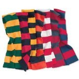 Sportsman Rugby Striped Knit Scarf (SP02) Available in 20 Color Combinations