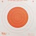 Hoppe's Red Flrscnt Small Bore Target 100 Yard Sheet Bright White Paper
