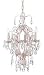 Julbilee Lighting - SKU# 925006 - Chandelier - 4-Arm - Mackenzie - Pink
