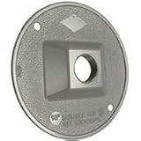 BELL WEATHERPROOF 5193-0 GRAY ROUND LAMPHLDER COVER
