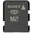 2GB Sony M2 Memory Card (MSA-2GD) with Duo Adapter