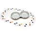 Pawprint Cat Dish - Double - 8.5 in.