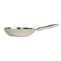 T-fal C8390564 Performance Stainless Steel Copper Bottom 10.5-Inch Fry / Saute Pan, Silver