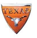 Texas Longhorns Decorative Car Emblem (Sticks) NCAA College Athletics Sports Team Merchandise