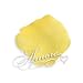 1000 wedding silk rose petals yellow