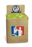 JUGS BULLDOG™ Baseballs (Vision Enhanced Yellow) - Bulk Box of 100 from The Jugs Company