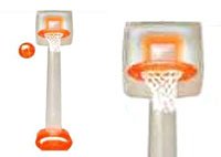 Inflatable Basketball Set with Ball
