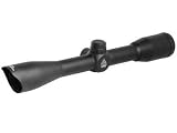 UTG 4X32 TS Full Size Mil-dot Scope with Airgun/.22 Rings, Pre-adjusted at 35 Yards