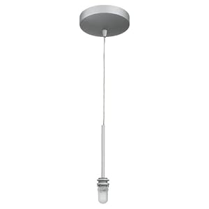 Sea Gull Lighting 94043-298 Ambiance Mono-Point Pendant Assembly with Satin White Glass and Braided... by Sea Gull Lighting