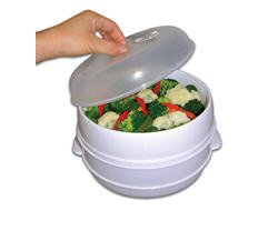 Jobar 2-Tier Microwave Steamer