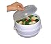 Kitchen & Housewares : Handy Gourmet Two Tier Microwave Steamer
