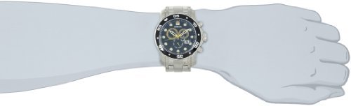 Invicta Men's 10372 Pro Diver Chronograph Black Dial Watch