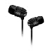 Black Stereo Precision Turbine Bass Headphone Headset with Microphone For Samsung Admire