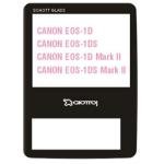 Giottos Aegis 47.17 x 66.15mm Professional Glass LCD Screen Protector for Canon EOS 1D, 1DS, 1D Mark II, 12 Layers of Multi-Coatings Each Side.