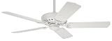 Hunter Ceiling Fans 28463 Bridgeport Fan - White Outdoor Fan 52 Blade Span