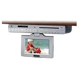 Audiovox VE727 Ultra Slim 7-Inch LCD Drop Down TV with Built-in Slot Load DVD Player