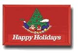 Holiday Train - Doormat/Welcome Mat