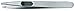 Gedore 722-2 Precision Tweezers Plane fine Points