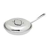 All Clad Stainless Steel 10-Inch Fry Pan with Domed Lid
