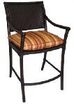 AGIO INTERNATIONAL CO., INC 50-74669 Edgewater Bar Chair (2 pack)