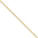 14k .66mm Twisted Box Chain Necklace - 24 Inch