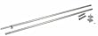 Trixie 4414 Spannstangen-Set, 1,28-3,20 m
