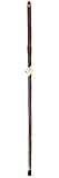 54  Hickory Walking Stick with Carved Whistle