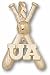 Arizona Wildcats "UA Baseball Bats" Pendant - 14KT Gold Jewelry