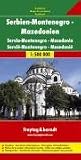 Serbia - Montenegro, Macedonia: 1:500 000