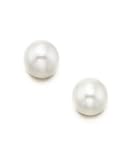 Children's 14k Gold Small Cultured Freshwater Pearl Earrings