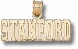 Stanford Cardinal 1/4 Stanford Pendant - Gold Plated Jewelry
