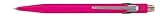 Caran D'ache Metal Collection Fluorescent Pink/Purple Ballpoint Pen - CA-849090