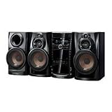JVC DX-J21 Midsize 2.1 Channel Stereo Audio System with Karaoke