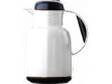 Rotpunkt 970/W White Two Tone Designer Vacuum Carafe 34-oz.