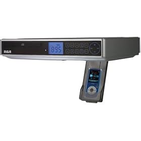 RCA SPS3600 Undercabinet CD Player with MP3 Dock