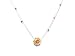 Glass Medallion Star Necklace - Mutlicolor, by Anat Eyal