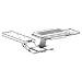 Wrist Rest, Tray Mount, for 77-026-098, Black