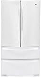 LG LMC25780SW 24.8 cu. ft. 4 Door French Door Refrigerator – White