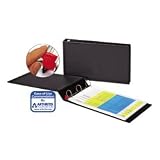 Cardinal 12132 Slant-d binder, easyopen, reference, 11 x 17, 2, black