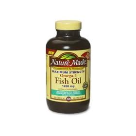 Nature Made Maximum Strength Omega-3 Fish Oil 1,200 mg - 300 Softgels