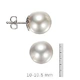 14k Gold10-10.5mm South Sea Pearl Stud Earring