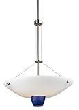 Forecast Lighting F1700BLC Blue Cirrus Quattro Transitional Blue Cirrus Glass Cone Accessory for F1700/F1701 Fixtures from the Quattro Collection