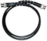 Pomona BNC Male On 50 Ohm RG58C/U Cable, Strain, 24' OAL