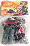 24pc Plastic Army Men Cold War Toy Playset ~ 54mm 1/35th Soldier Figures, Bunker, Artillery, Missile Trailer, Trucks & More!