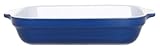 Emile Henry 12-by-8-1/2-Inch Lasagna Baker, Azure Blue