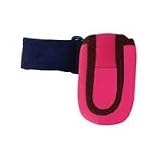 Cell Phone Holder w/Leg Strap Raspberry
