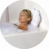 Personal Bath Pillow: White