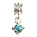 LovingtheBead © Crystal Dangle Slide-on & Slide-Off Bead Charm